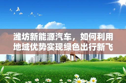 潍坊新能源汽车，如何利用地域优势实现绿色出行新飞跃？