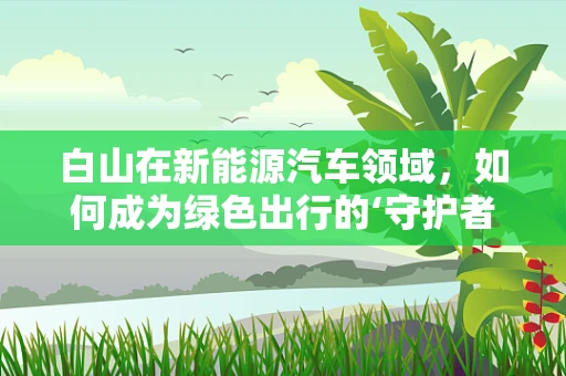 白山在新能源汽车领域，如何成为绿色出行的‘守护者’？
