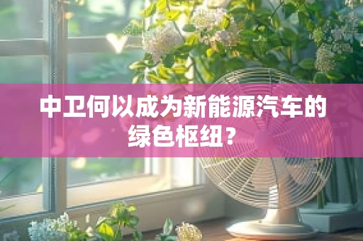 中卫何以成为新能源汽车的绿色枢纽？