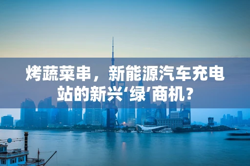 烤蔬菜串，新能源汽车充电站的新兴‘绿’商机？