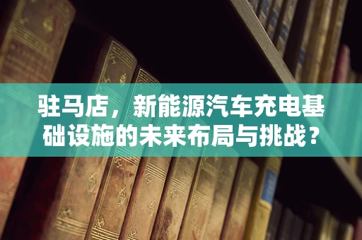驻马店，新能源汽车充电基础设施的未来布局与挑战？