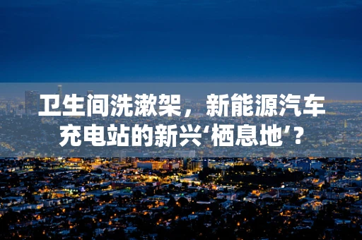 卫生间洗漱架，新能源汽车充电站的新兴‘栖息地’？