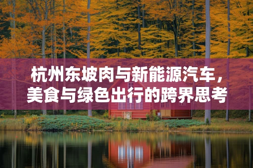 杭州东坡肉与新能源汽车，美食与绿色出行的跨界思考