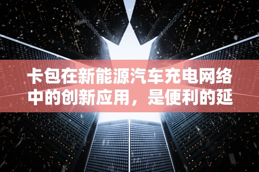卡包在新能源汽车充电网络中的创新应用，是便利的延伸还是管理的挑战？