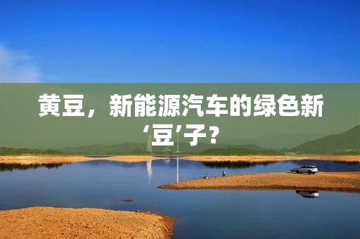 黄豆，新能源汽车的绿色新‘豆’子？