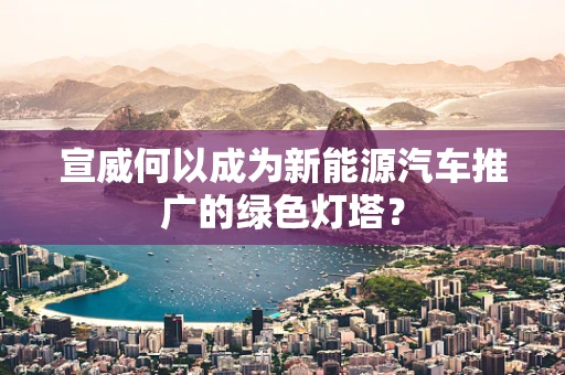 宣威何以成为新能源汽车推广的绿色灯塔？