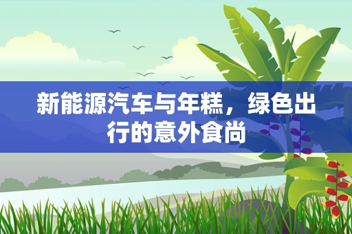 新能源汽车与年糕，绿色出行的意外食尚