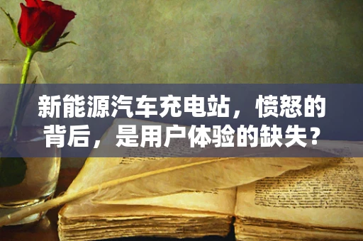 新能源汽车充电站，愤怒的背后，是用户体验的缺失？