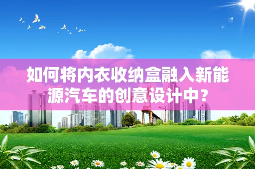如何将内衣收纳盒融入新能源汽车的创意设计中？