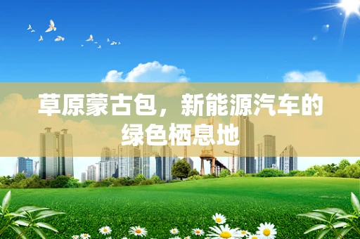 草原蒙古包，新能源汽车的绿色栖息地