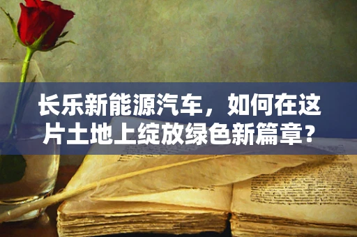 长乐新能源汽车，如何在这片土地上绽放绿色新篇章？
