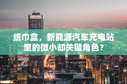 纸巾盒，新能源汽车充电站里的微小却关键角色？