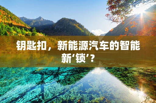 钥匙扣，新能源汽车的智能新‘锁’？