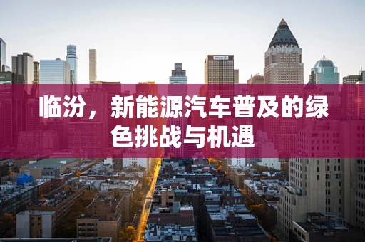 临汾，新能源汽车普及的绿色挑战与机遇