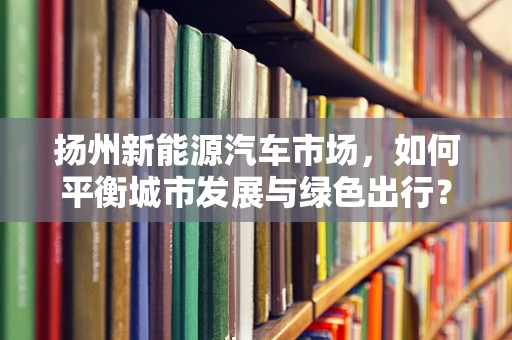 扬州新能源汽车市场，如何平衡城市发展与绿色出行？
