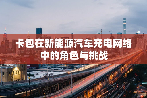 卡包在新能源汽车充电网络中的角色与挑战