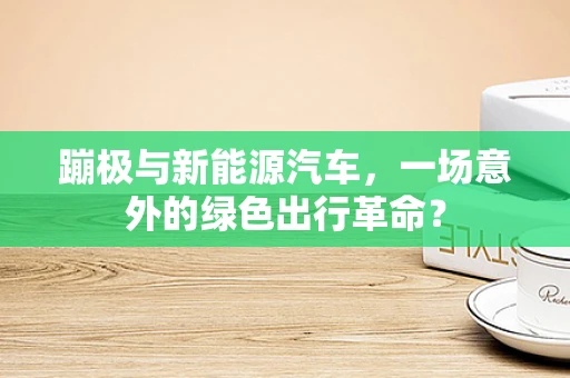蹦极与新能源汽车，一场意外的绿色出行革命？