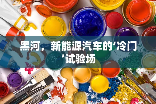 黑河，新能源汽车的‘冷门’试验场
