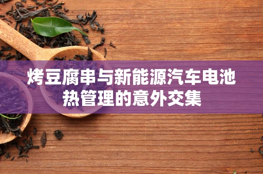 烤豆腐串与新能源汽车电池热管理的意外交集