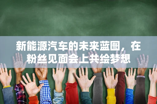 新能源汽车的未来蓝图，在粉丝见面会上共绘梦想