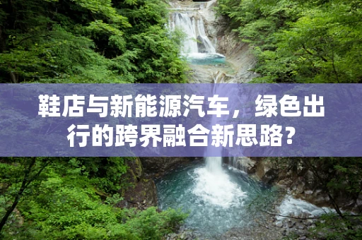 鞋店与新能源汽车，绿色出行的跨界融合新思路？
