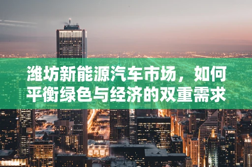潍坊新能源汽车市场，如何平衡绿色与经济的双重需求？
