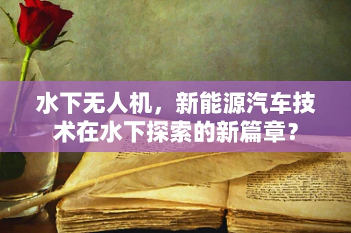 水下无人机，新能源汽车技术在水下探索的新篇章？