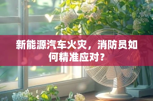 新能源汽车火灾，消防员如何精准应对？