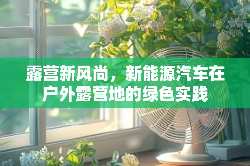 露营新风尚，新能源汽车在户外露营地的绿色实践