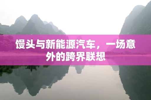 馒头与新能源汽车，一场意外的跨界联想