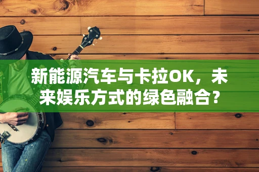 新能源汽车与卡拉OK，未来娱乐方式的绿色融合？