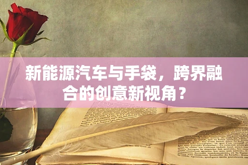 新能源汽车与手袋，跨界融合的创意新视角？