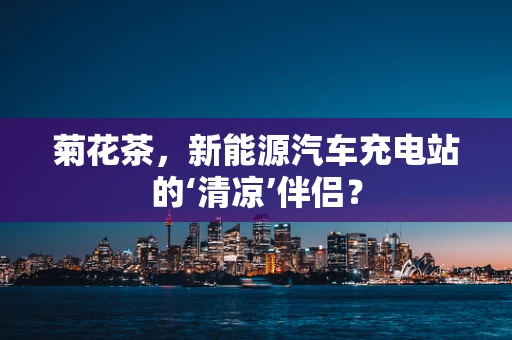 菊花茶，新能源汽车充电站的‘清凉’伴侣？