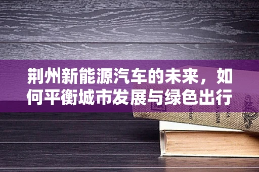 荆州新能源汽车的未来，如何平衡城市发展与绿色出行？
