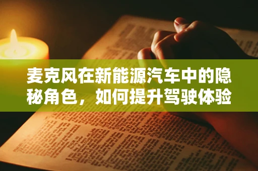 麦克风在新能源汽车中的隐秘角色，如何提升驾驶体验？