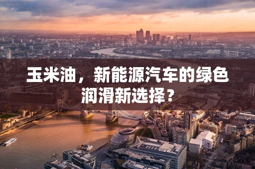 玉米油，新能源汽车的绿色润滑新选择？