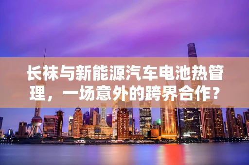 长袜与新能源汽车电池热管理，一场意外的跨界合作？