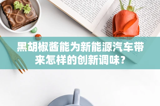 黑胡椒酱能为新能源汽车带来怎样的创新调味？