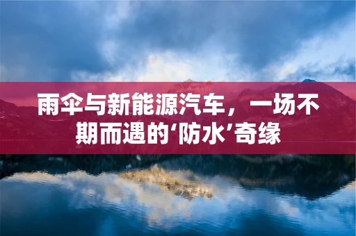 雨伞与新能源汽车，一场不期而遇的‘防水’奇缘