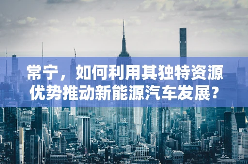 常宁，如何利用其独特资源优势推动新能源汽车发展？