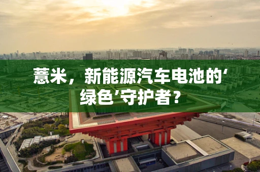 薏米，新能源汽车电池的‘绿色’守护者？