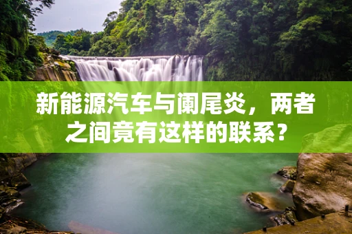 新能源汽车与阑尾炎，两者之间竟有这样的联系？
