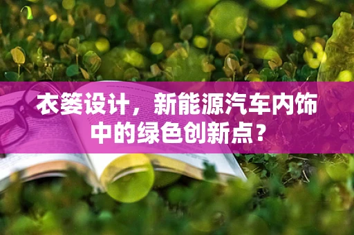 衣篓设计，新能源汽车内饰中的绿色创新点？