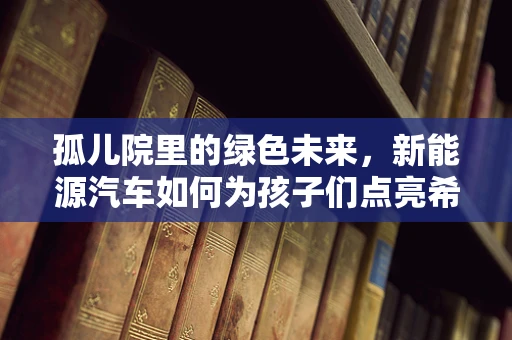 孤儿院里的绿色未来，新能源汽车如何为孩子们点亮希望？