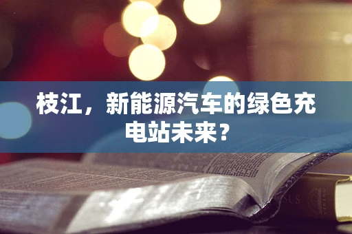 枝江，新能源汽车的绿色充电站未来？