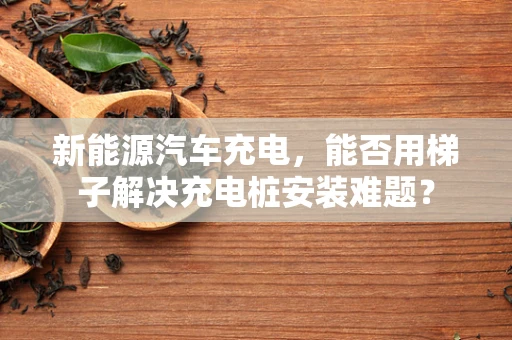 新能源汽车充电，能否用梯子解决充电桩安装难题？