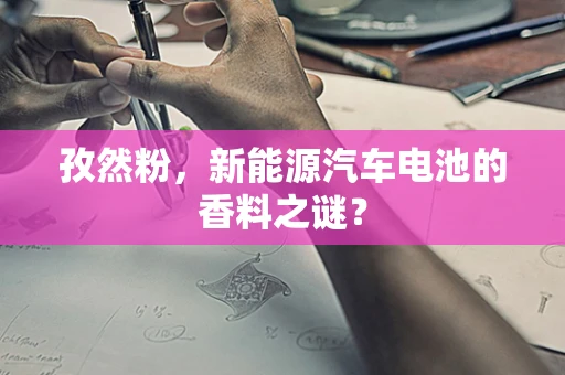 孜然粉，新能源汽车电池的香料之谜？