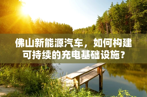 佛山新能源汽车，如何构建可持续的充电基础设施？