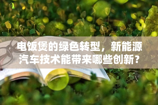 电饭煲的绿色转型，新能源汽车技术能带来哪些创新？