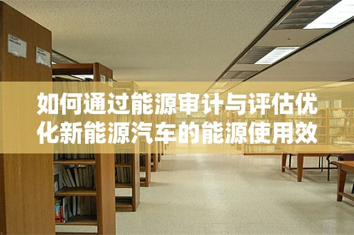 如何通过能源审计与评估优化新能源汽车的能源使用效率？